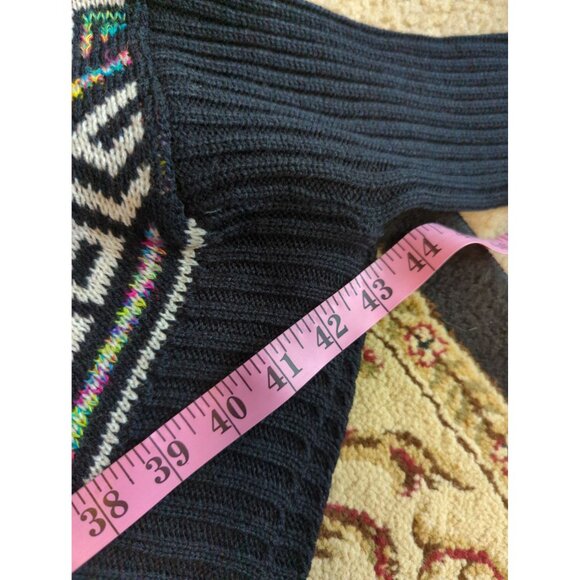 NWT Loana Lady Boutique Tribal Poncho Sweater One Size - Picture 4 of 10